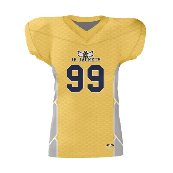 Full Dye Sub Football Jersey - Varsity Pattern - Adult/Youth - Full Dye Sub Football Jersey - Varsity Pattern - Adult/Youth - Image 0 of 5