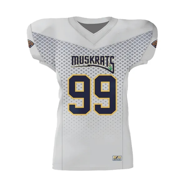 Full Dye Sub Football Jersey - Varsity Pattern - Adult/Youth - Full Dye Sub Football Jersey - Varsity Pattern - Adult/Youth - Image 2 of 5