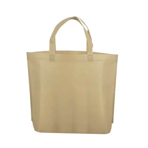 Non Woven Shopping Tote Bag With Bottom And Sides - Non Woven Shopping Tote Bag With Bottom And Sides - Image 3 of 7