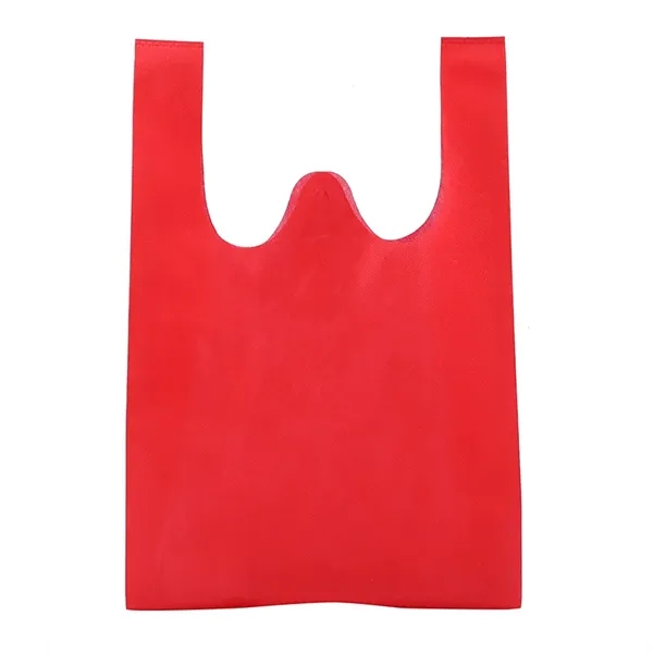 T-Shirt Style Non Woven Tote Bag - T-Shirt Style Non Woven Tote Bag - Image 2 of 6