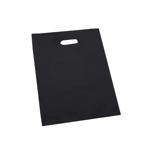 Die Cut Fold-Over Reinforced Plastic Bag - Die Cut Fold-Over Reinforced Plastic Bag - Image 1 of 4