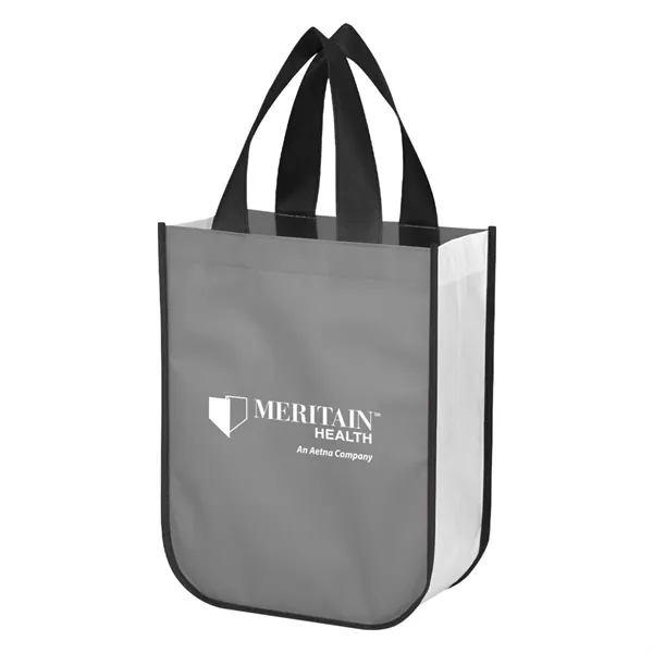 Shiny Non-Woven Shopper Tote Bag - Shiny Non-Woven Shopper Tote Bag - Image 17 of 23