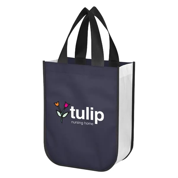 Lola Laminated Non-Woven Shopper Tote Bag - Lola Laminated Non-Woven Shopper Tote Bag - Image 21 of 23