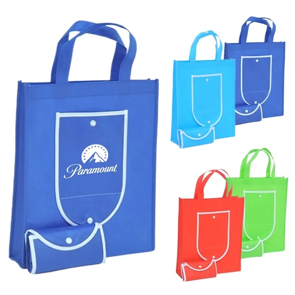 Foldable Eco-Friendly Non-Woven Shopping Tote Bag - Foldable Eco-Friendly Non-Woven Shopping Tote Bag - Image 0 of 4