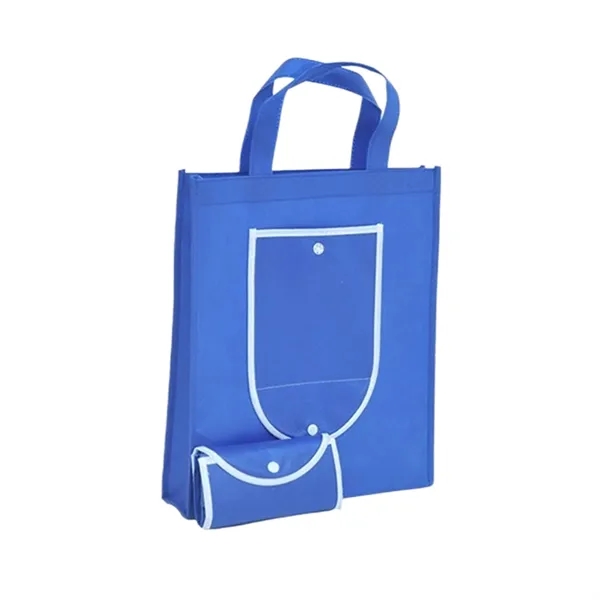 Foldable Eco-Friendly Non-Woven Shopping Tote Bag - Foldable Eco-Friendly Non-Woven Shopping Tote Bag - Image 3 of 4