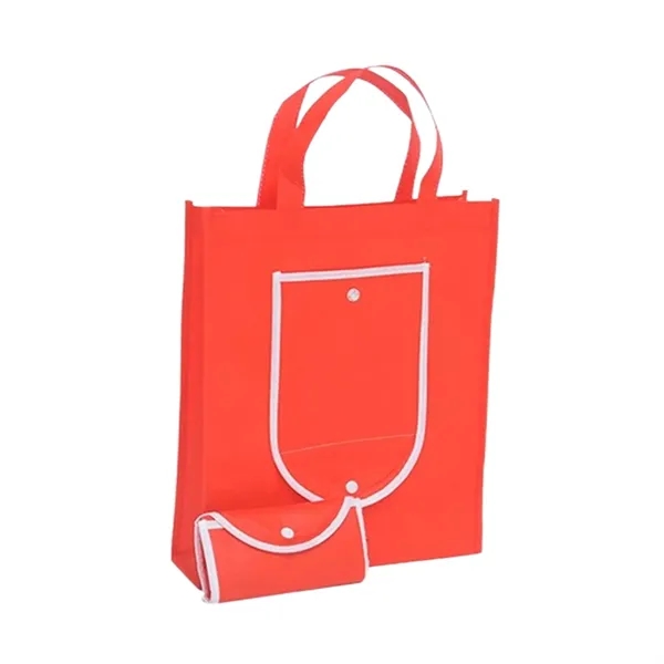 Foldable Eco-Friendly Non-Woven Shopping Tote Bag - Foldable Eco-Friendly Non-Woven Shopping Tote Bag - Image 4 of 4