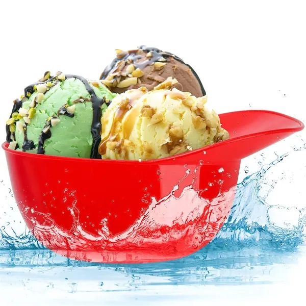 Baseball Helmet Ice Cream Snack Bowl - Baseball Helmet Ice Cream Snack Bowl - Image 2 of 2