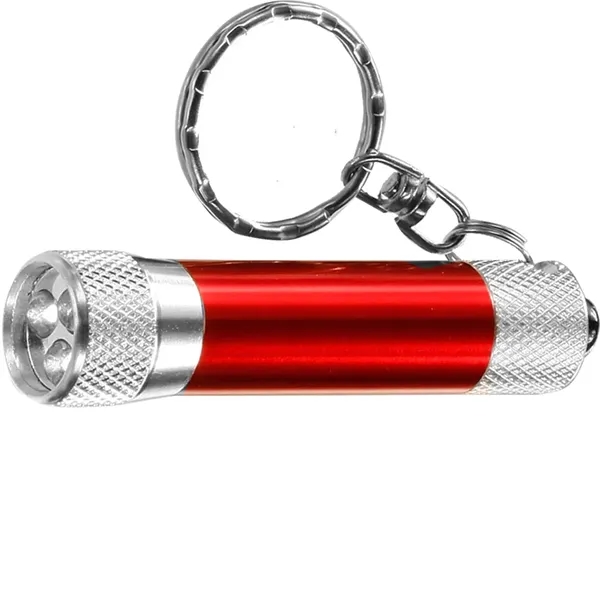 Metal LED Flashlight Keychains - Metal LED Flashlight Keychains - Image 1 of 2