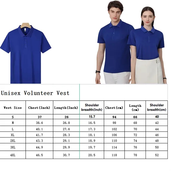 Unisex Work Polo Short Sleeve - Unisex Work Polo Short Sleeve - Image 1 of 7