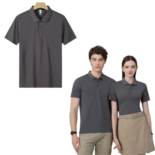 Unisex Work Polo Short Sleeve - Unisex Work Polo Short Sleeve - Image 5 of 7