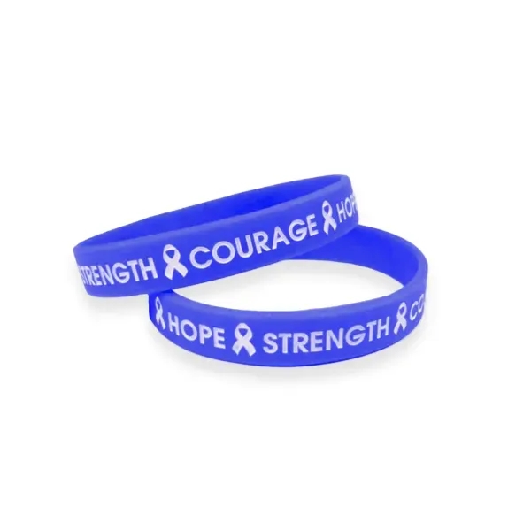 Colorfilled Silicone Wristband Bracelet - Colorfilled Silicone Wristband Bracelet - Image 10 of 10