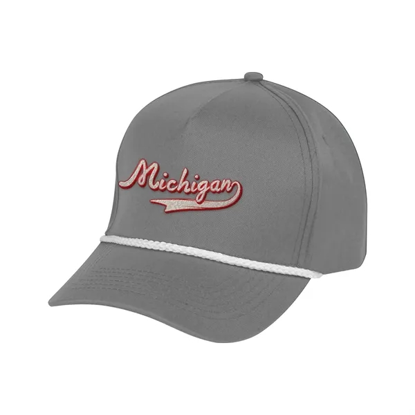 Caddie Cotton Twill Rope Cap - Caddie Cotton Twill Rope Cap - Image 3 of 6