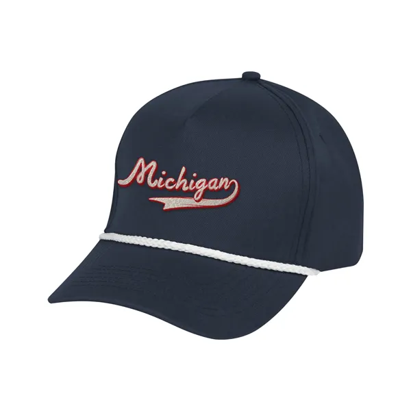 Caddie Cotton Twill Rope Cap - Caddie Cotton Twill Rope Cap - Image 6 of 6