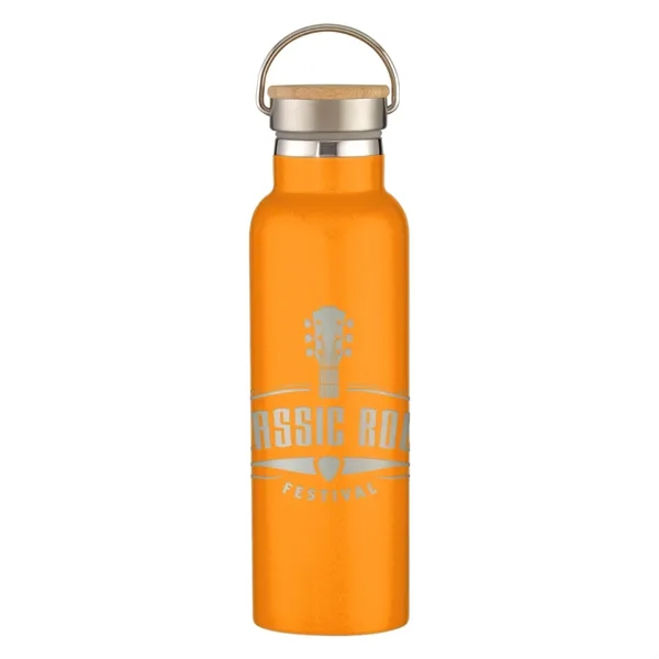 21 Oz. Full Laser Tipton Stainless Steel Bottle With Bamb... - 21 Oz. Full Laser Tipton Stainless Steel Bottle With Bamb... - Image 13 of 17