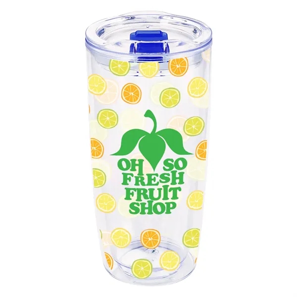 19 Oz. Everest Clarity Tumbler With Insert - 19 Oz. Everest Clarity Tumbler With Insert - Image 9 of 19