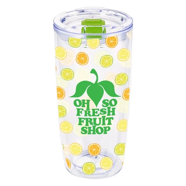 19 Oz. Everest Clarity Tumbler With Insert - 19 Oz. Everest Clarity Tumbler With Insert - Image 11 of 19