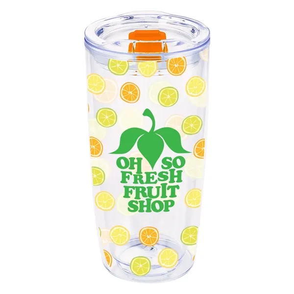 19 Oz. Everest Clarity Tumbler With Insert - 19 Oz. Everest Clarity Tumbler With Insert - Image 13 of 19