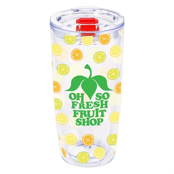 19 Oz. Everest Clarity Tumbler With Insert - 19 Oz. Everest Clarity Tumbler With Insert - Image 17 of 19