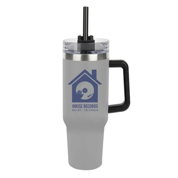 The Forty - Double Wall Tumbler with Handle - The Forty - Double Wall Tumbler with Handle - Image 4 of 6