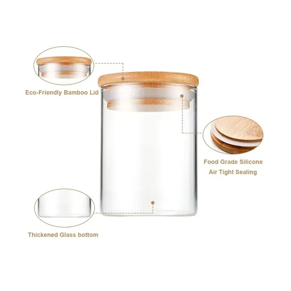 Glass Container Jar - Glass Container Jar - Image 2 of 3