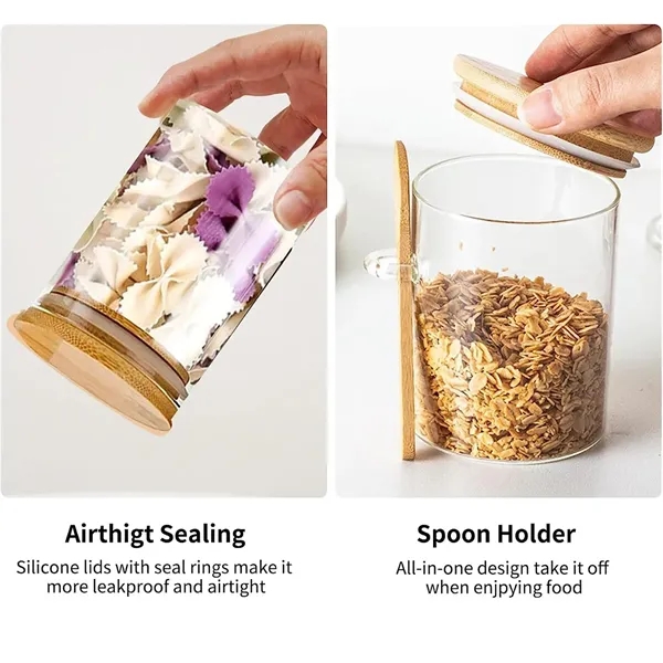 Glass Container Jar - Glass Container Jar - Image 3 of 3