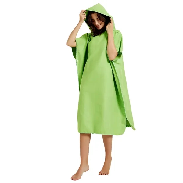 Quick Dry Beach Towel with Hood - Quick Dry Beach Towel with Hood - Image 4 of 6