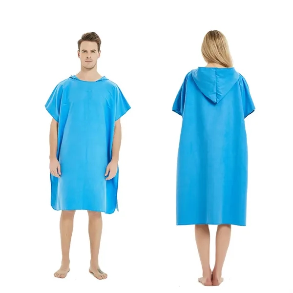 Quick Dry Beach Towel with Hood - Quick Dry Beach Towel with Hood - Image 5 of 6