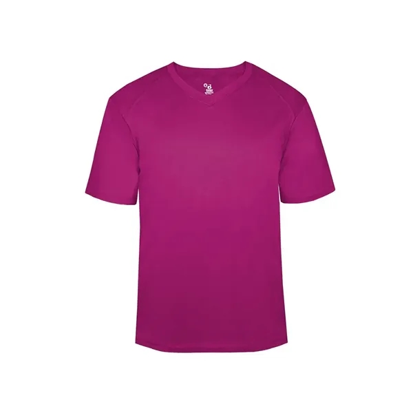 Badger Youth B-Core V-Neck T-Shirt - Badger Youth B-Core V-Neck T-Shirt - Image 25 of 57