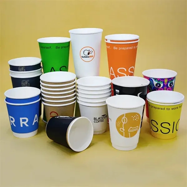 Compostable Double Wall Paper Cup - Compostable Double Wall Paper Cup - Image 1 of 2