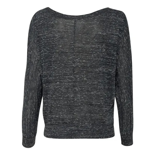 BELLA + CANVAS Women's Flowy 2x1 Ribbed Long Sleeve Tee - BELLA + CANVAS Women's Flowy 2x1 Ribbed Long Sleeve Tee - Image 21 of 21