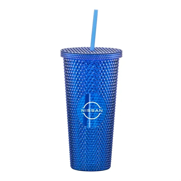 Crenshaw Textured Tumbler w/ Straw - 21oz - Crenshaw Textured Tumbler w/ Straw - 21oz - Image 0 of 11