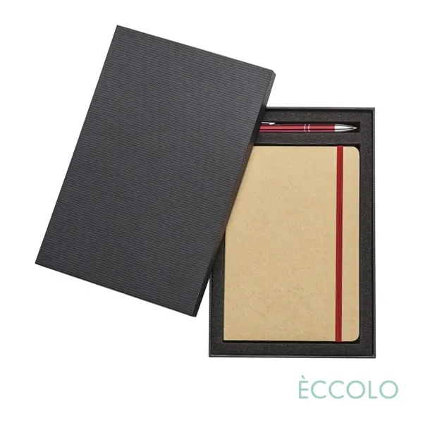 Eccolo® Krafty Journal/Clicker Pen Gift Set - Eccolo® Krafty Journal/Clicker Pen Gift Set - Image 6 of 6