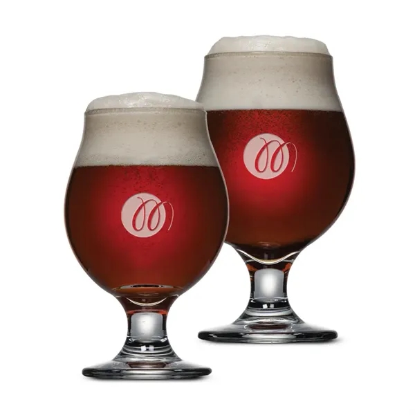 Belgian Beer Glass - Deep Etch - Belgian Beer Glass - Deep Etch - Image 0 of 6