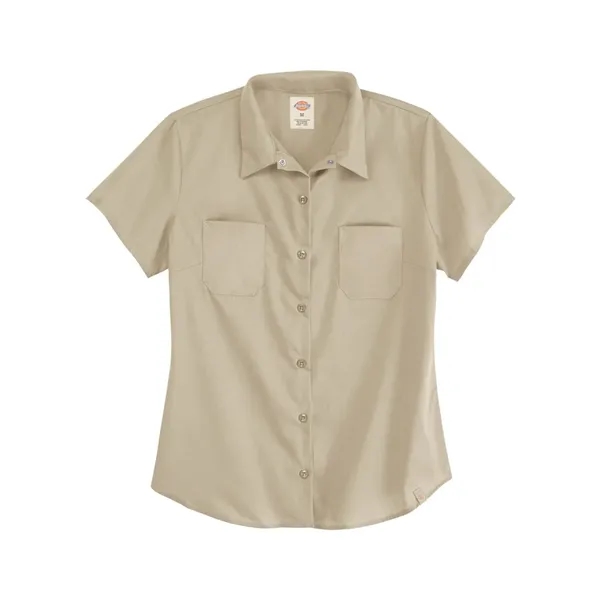 Dickies Women's Industrial Short Sleeve Work Shirt - Dickies Women's Industrial Short Sleeve Work Shirt - Image 2 of 7