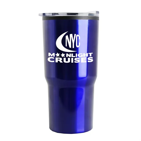 Carova - 18 oz. Stainless Steel Shell Auto Tumbler - Carova - 18 oz. Stainless Steel Shell Auto Tumbler - Image 0 of 7