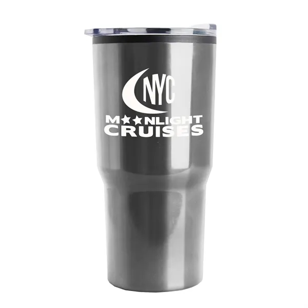 Carova - 18 oz. Stainless Steel Shell Auto Tumbler - Carova - 18 oz. Stainless Steel Shell Auto Tumbler - Image 1 of 7