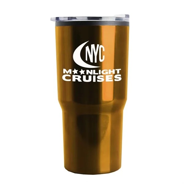 Carova - 18 oz. Stainless Steel Shell Auto Tumbler - Carova - 18 oz. Stainless Steel Shell Auto Tumbler - Image 2 of 7