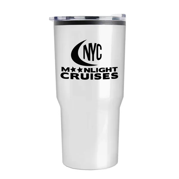 Carova - 18 oz. Stainless Steel Shell Auto Tumbler - Carova - 18 oz. Stainless Steel Shell Auto Tumbler - Image 6 of 7