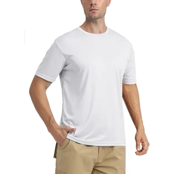 REPREVE® - rPET Men's Performance Short Sleeve T-Shirt - REPREVE® - rPET Men's Performance Short Sleeve T-Shirt - Image 11 of 11