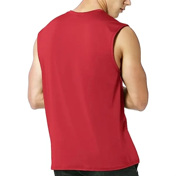 REPREVE® - Men's rPET Performance Tank Top - REPREVE® - Men's rPET Performance Tank Top - Image 3 of 12