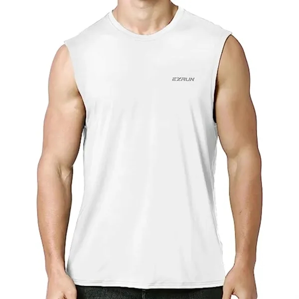 REPREVE® - Men's rPET Performance Tank Top - REPREVE® - Men's rPET Performance Tank Top - Image 5 of 12