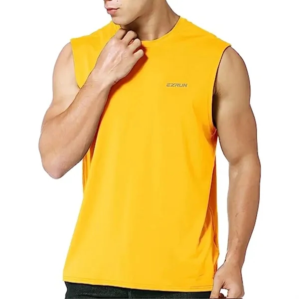 REPREVE® - Men's rPET Performance Tank Top - REPREVE® - Men's rPET Performance Tank Top - Image 6 of 12