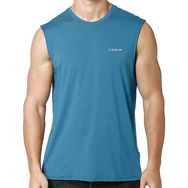 REPREVE® - Men's rPET Performance Tank Top - REPREVE® - Men's rPET Performance Tank Top - Image 9 of 12