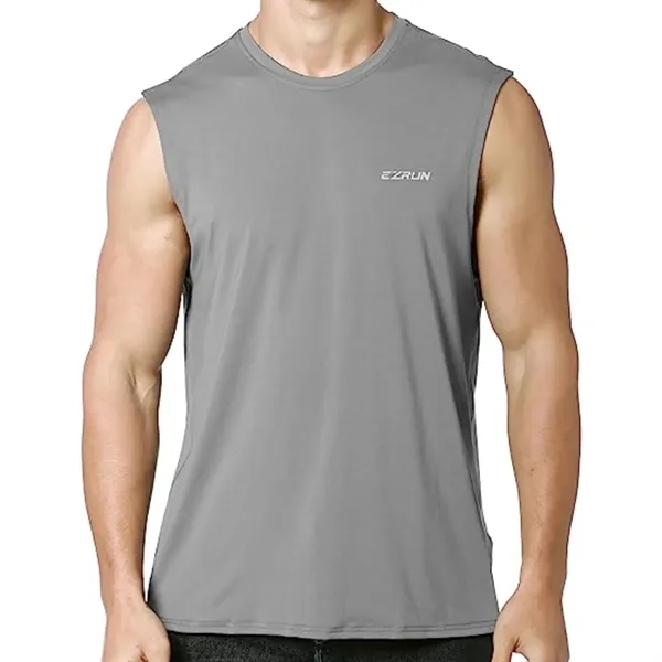 REPREVE® - Men's rPET Performance Tank Top - REPREVE® - Men's rPET Performance Tank Top - Image 12 of 12