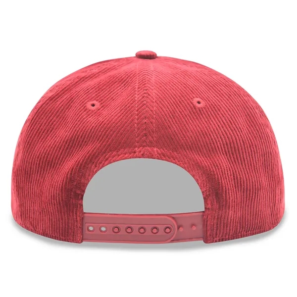 5 Panel Unstructed Corduroy Snapback Rope Hat - 5 Panel Unstructed Corduroy Snapback Rope Hat - Image 3 of 8