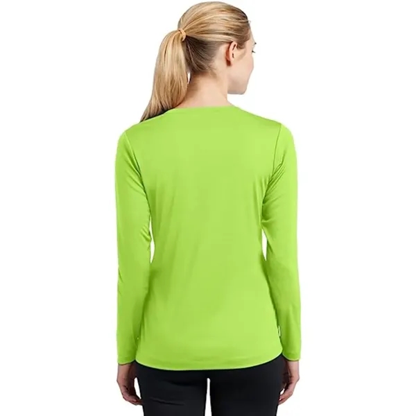 REPREVE® - Women's rPET Performance V-Neck T-Shirt - REPREVE® - Women's rPET Performance V-Neck T-Shirt - Image 4 of 15