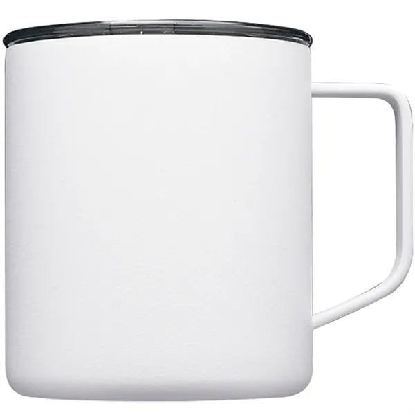 13.5 Oz Double Wall Color Coated Travel Mugs W/ Handles - 13.5 Oz Double Wall Color Coated Travel Mugs W/ Handles - Image 5 of 5