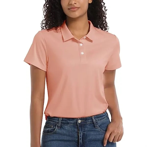 REPREVE® - Women's Recycled Polyester Polo Shirt - REPREVE® - Women's Recycled Polyester Polo Shirt - Image 0 of 17
