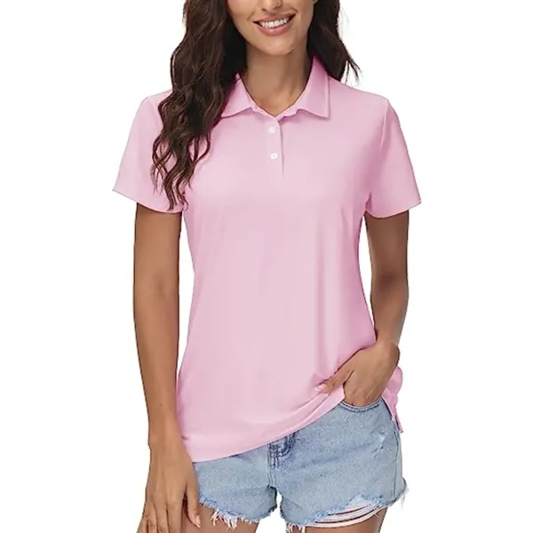 REPREVE® - Women's Recycled Polyester Polo Shirt - REPREVE® - Women's Recycled Polyester Polo Shirt - Image 11 of 17