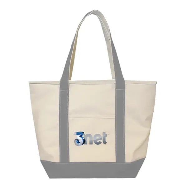 High-End Sublimated Canvas Tote - High-End Sublimated Canvas Tote - Image 3 of 7